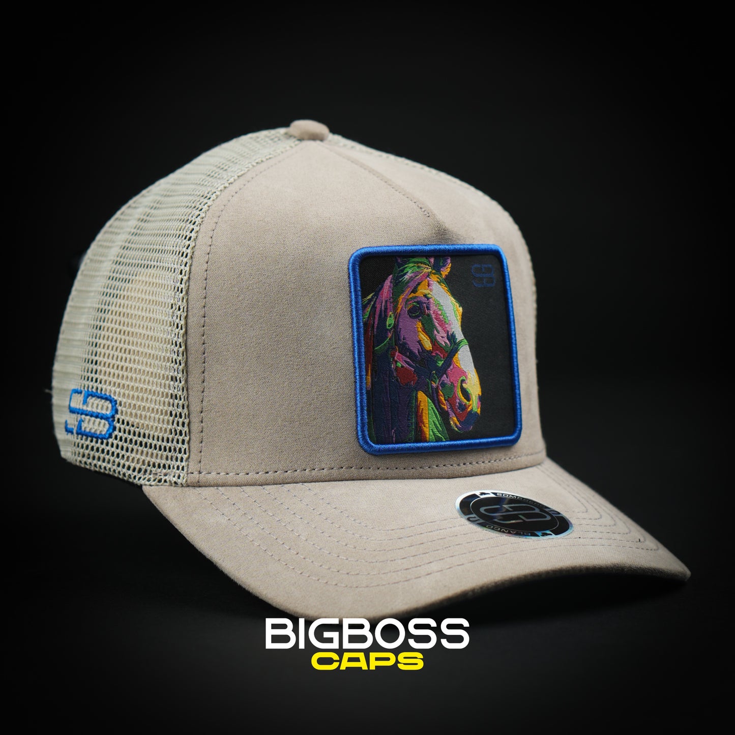 Sombrero Blanco Beige Caballo