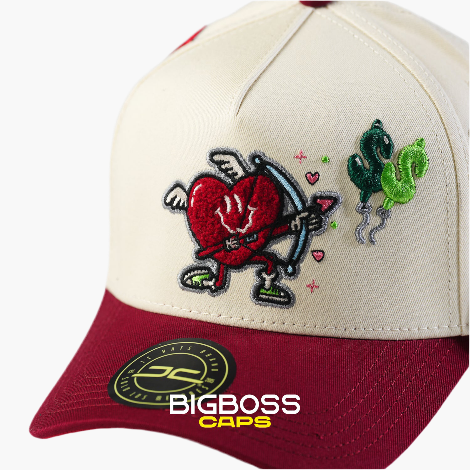 MONEY LOVE BEIGE RED