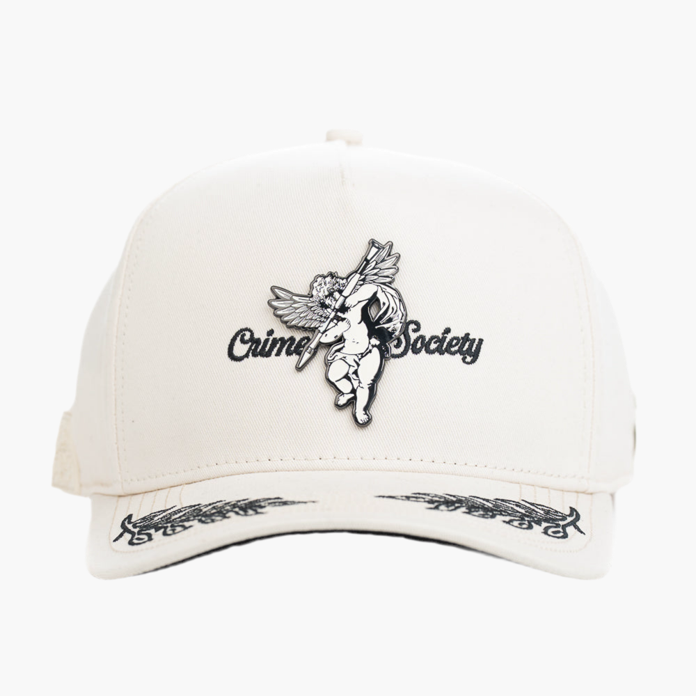 Cash Only Crime Society White