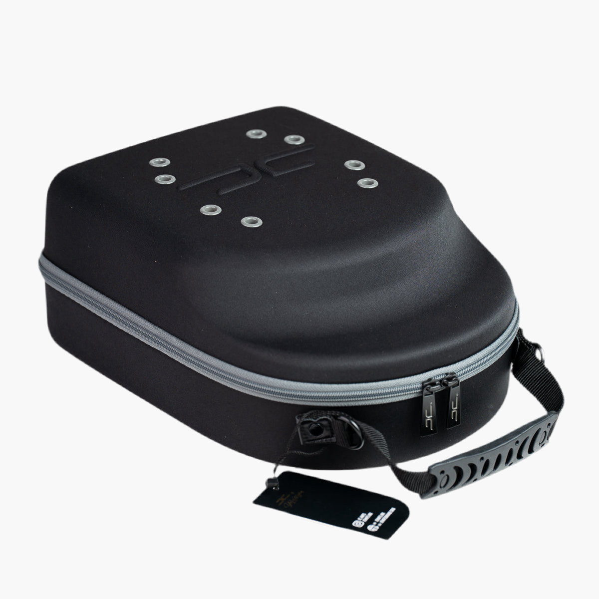 Cap Carrier negro y gris