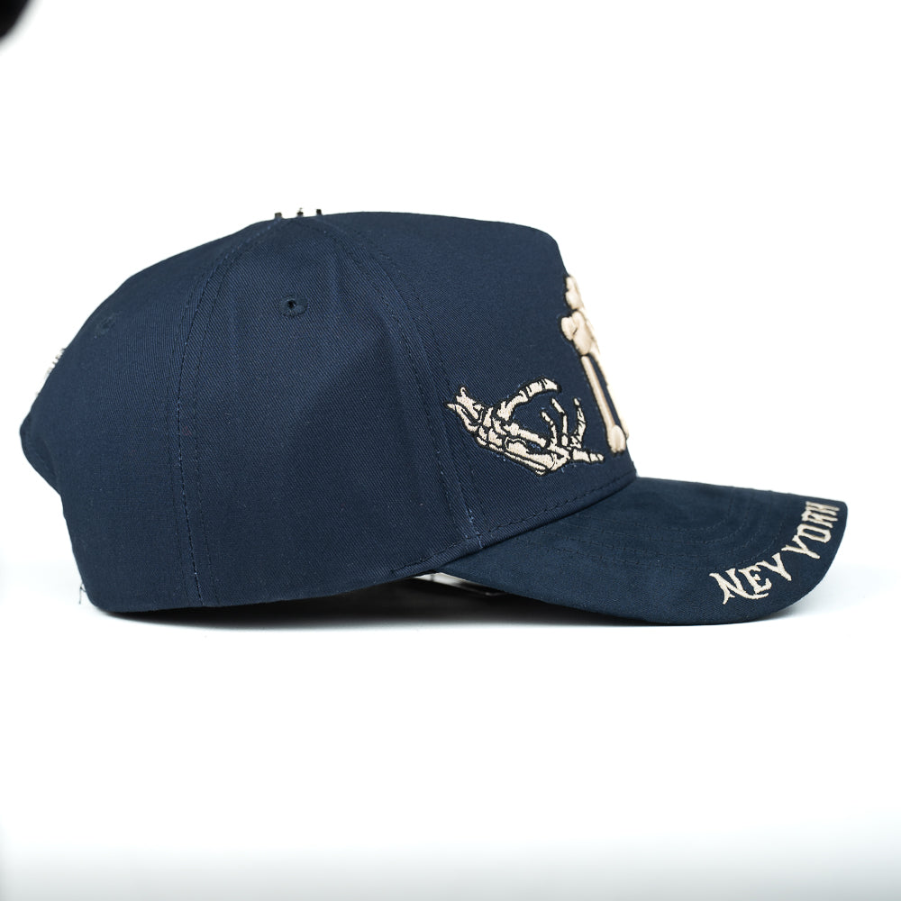 ACE HATS - NEW YORK BONES BLUE