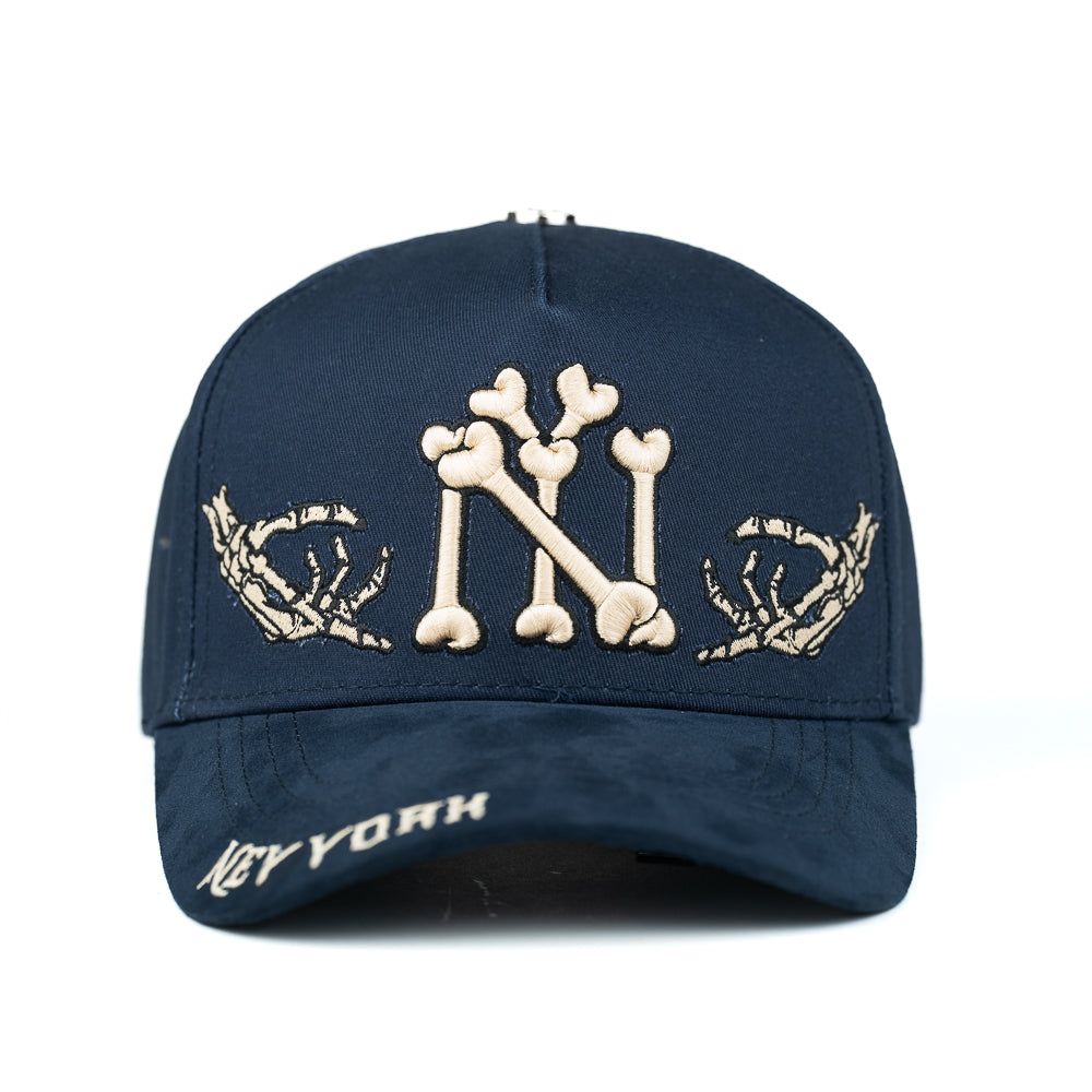 ACE HATS - NEW YORK BONES BLUE