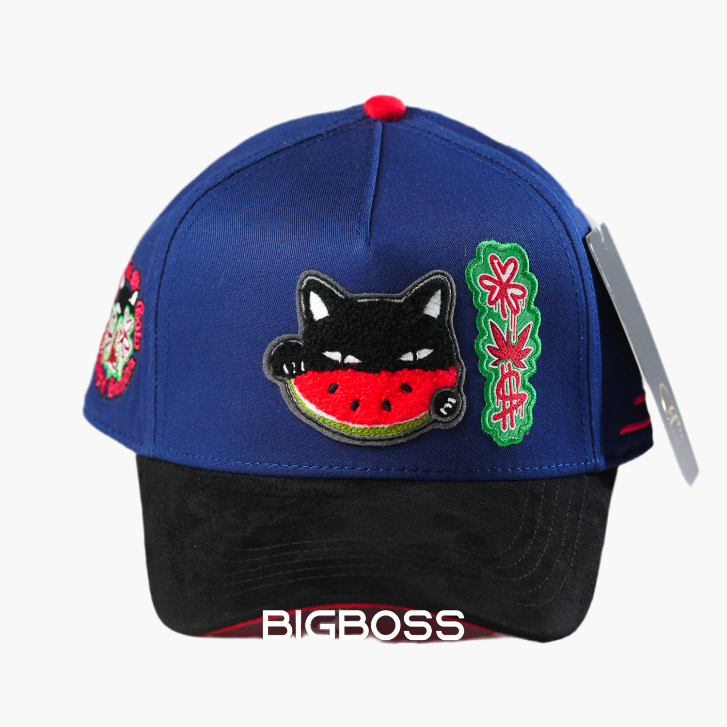 WATERMELON ON CAT BLUE