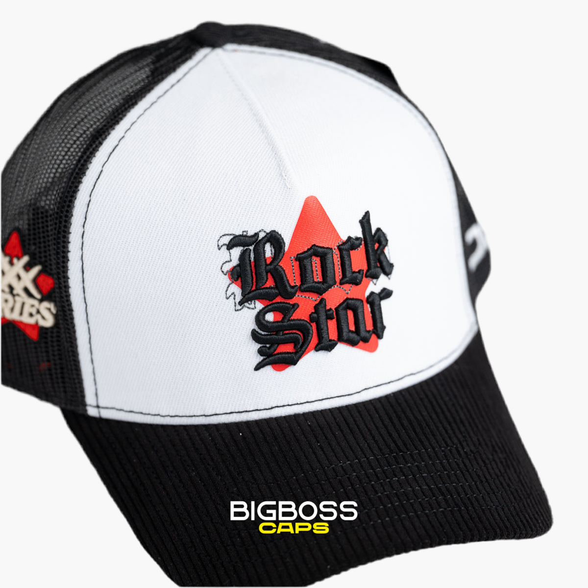 ROCK STAR WHITE BLACK