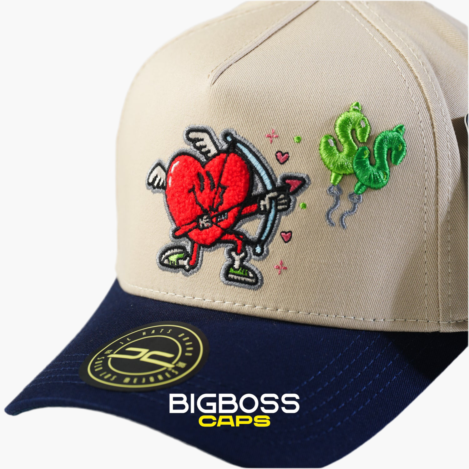 MONEY LOVE BEIGE BLUE