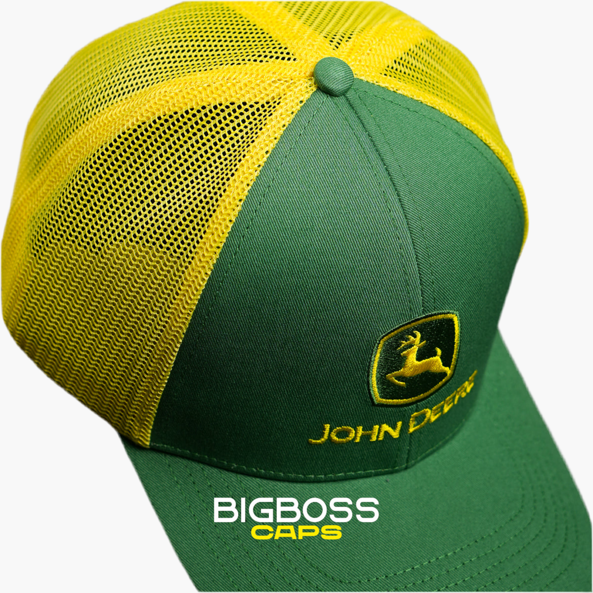 Gorra John Deere verde