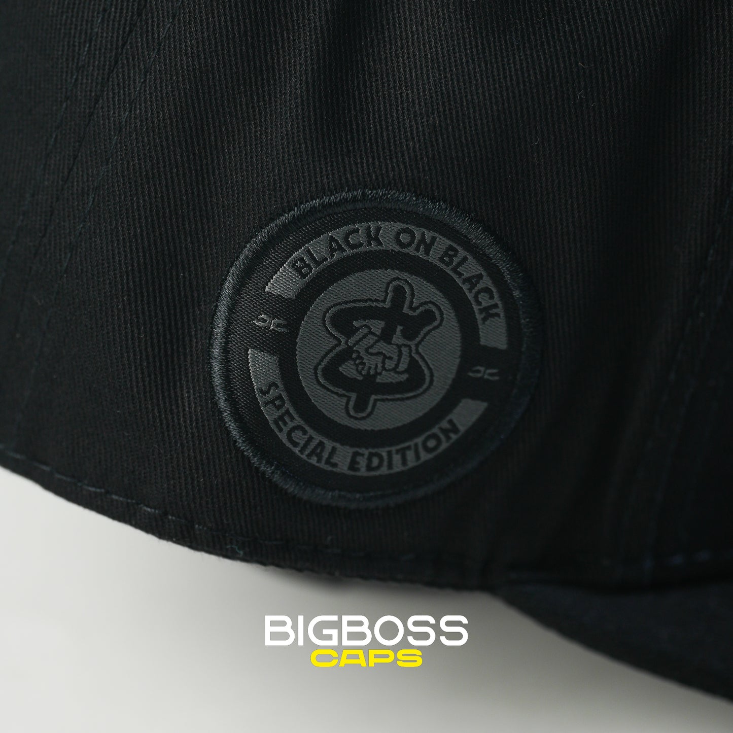 JC HATS - BUSINESS BLACK ON BLACK