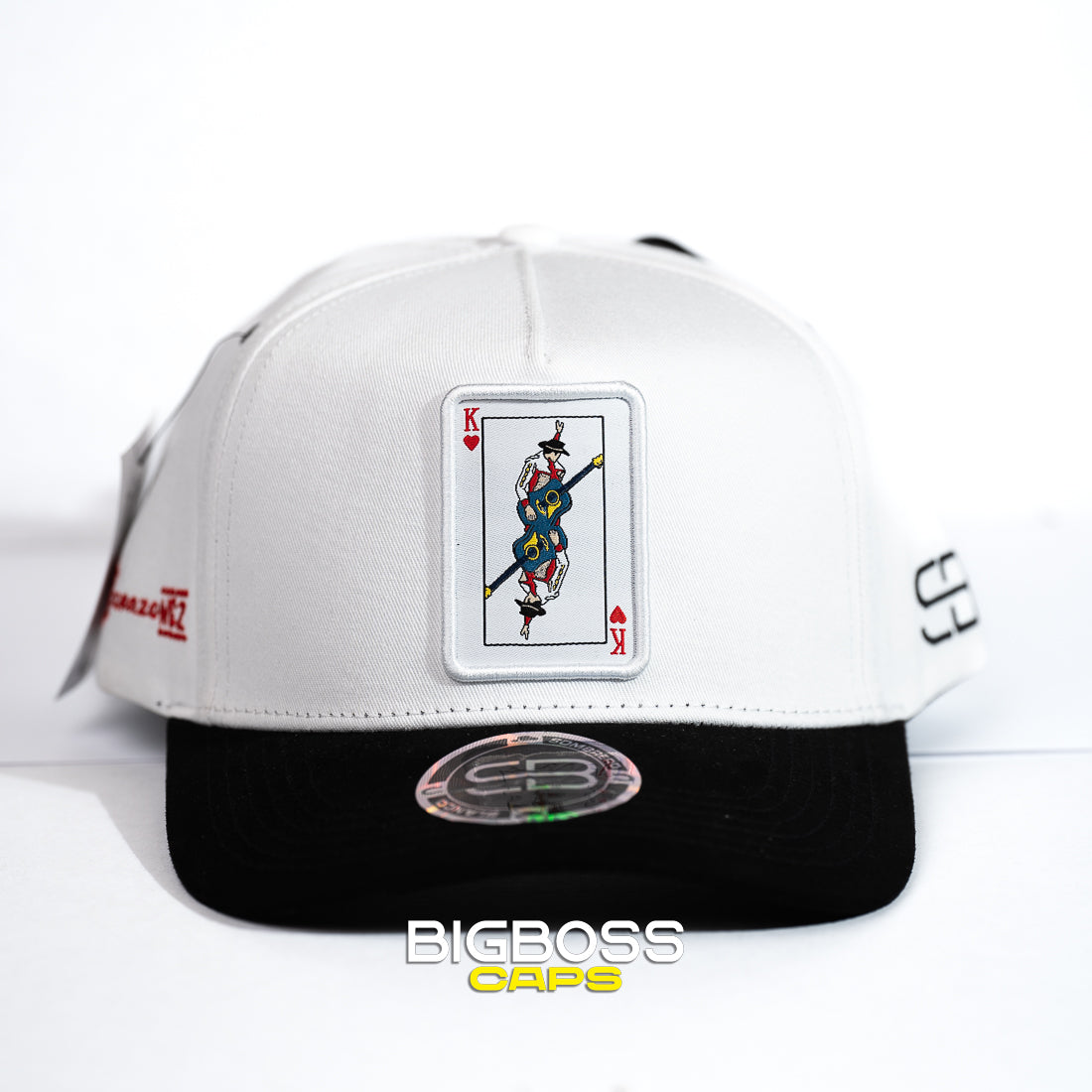 Sombrero Blanco - REY DE CORAZONES