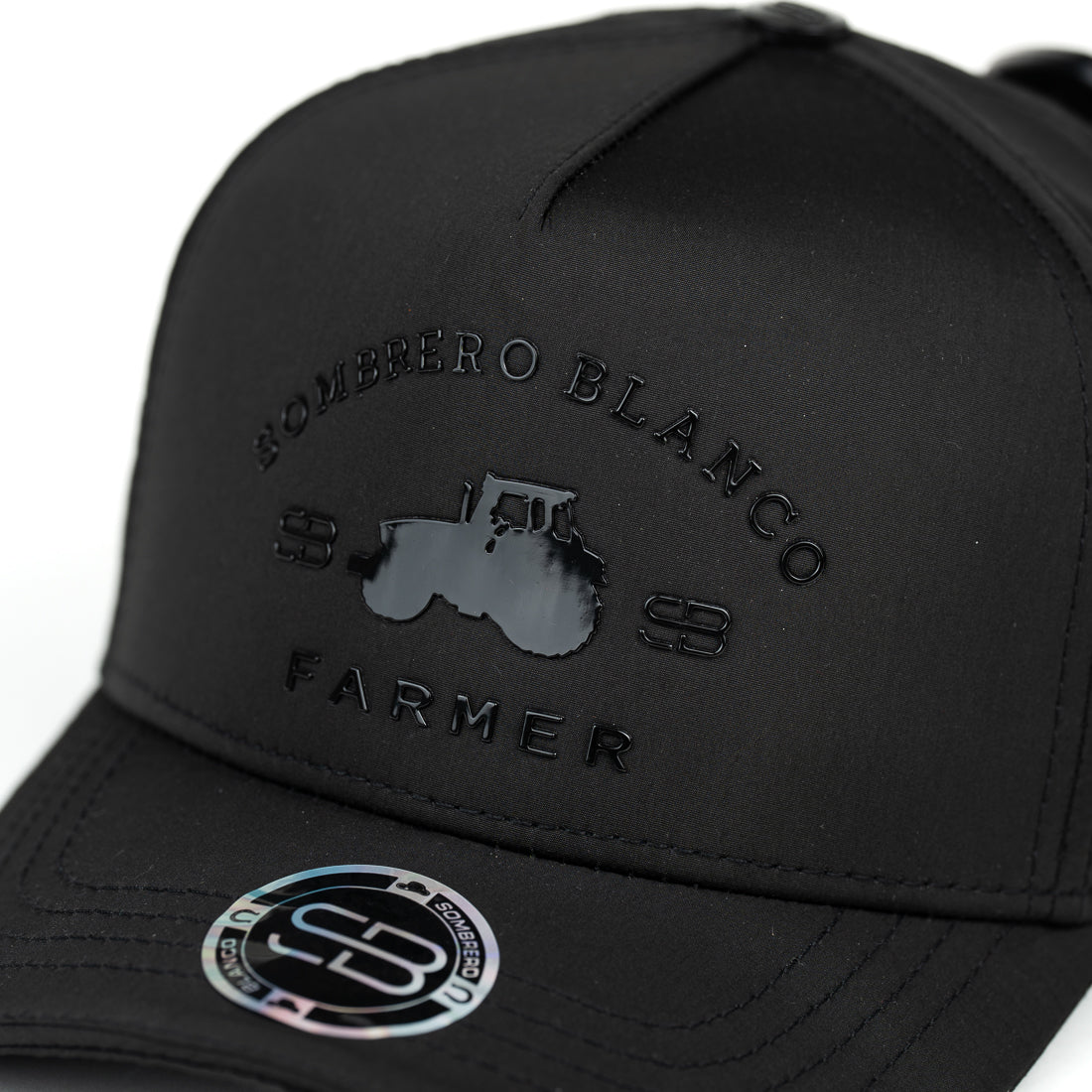 Sombrero Blanco - FARMER total black