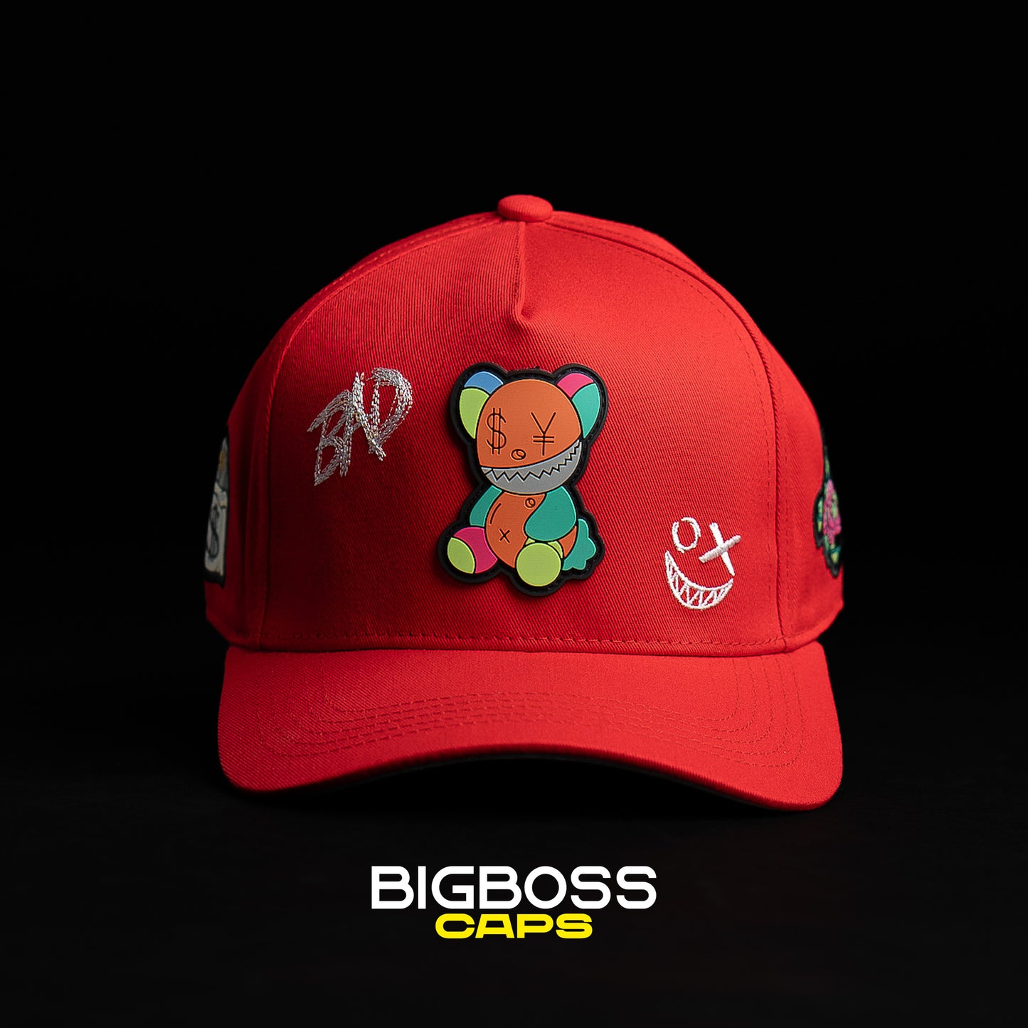 Design Cap - Bad Oso Roja