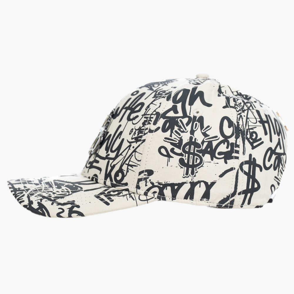 Cash Only graffiti placa