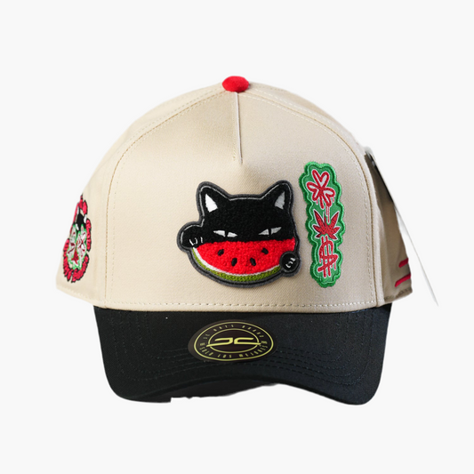 WATERMELON CAT BEIGE BLACK