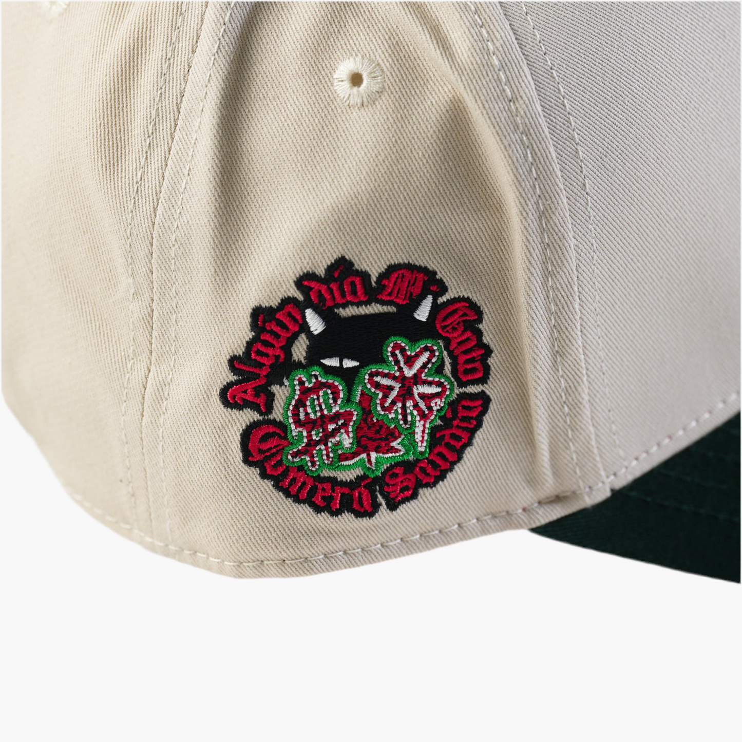 WATERMELON ON CAT BEIGE GREEN