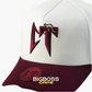 CT BONE BURGUNDY