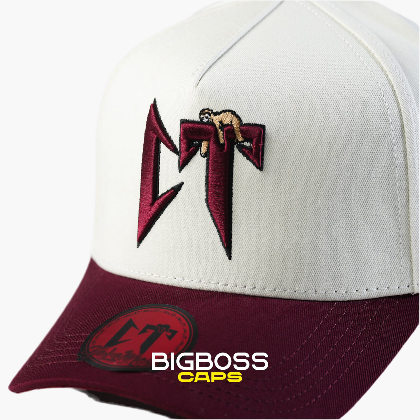 CT BONE BURGUNDY