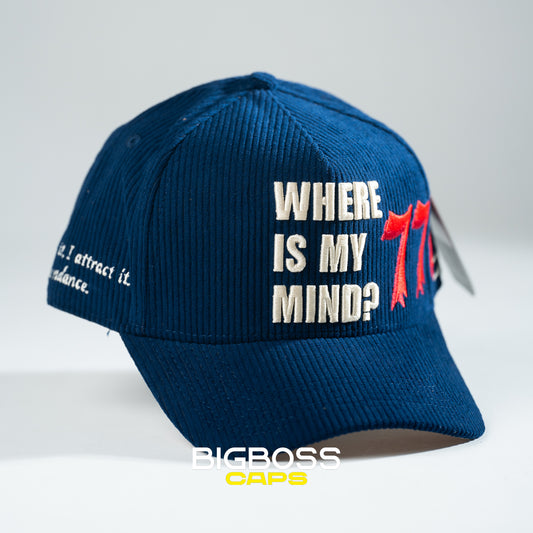 JC HATS - Where Is My Mind 777 Blue