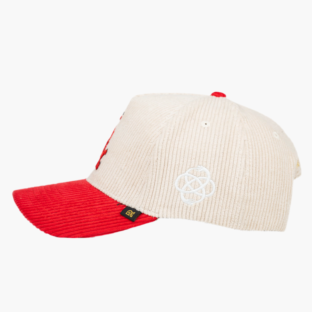 SOX BEIGE AND RED