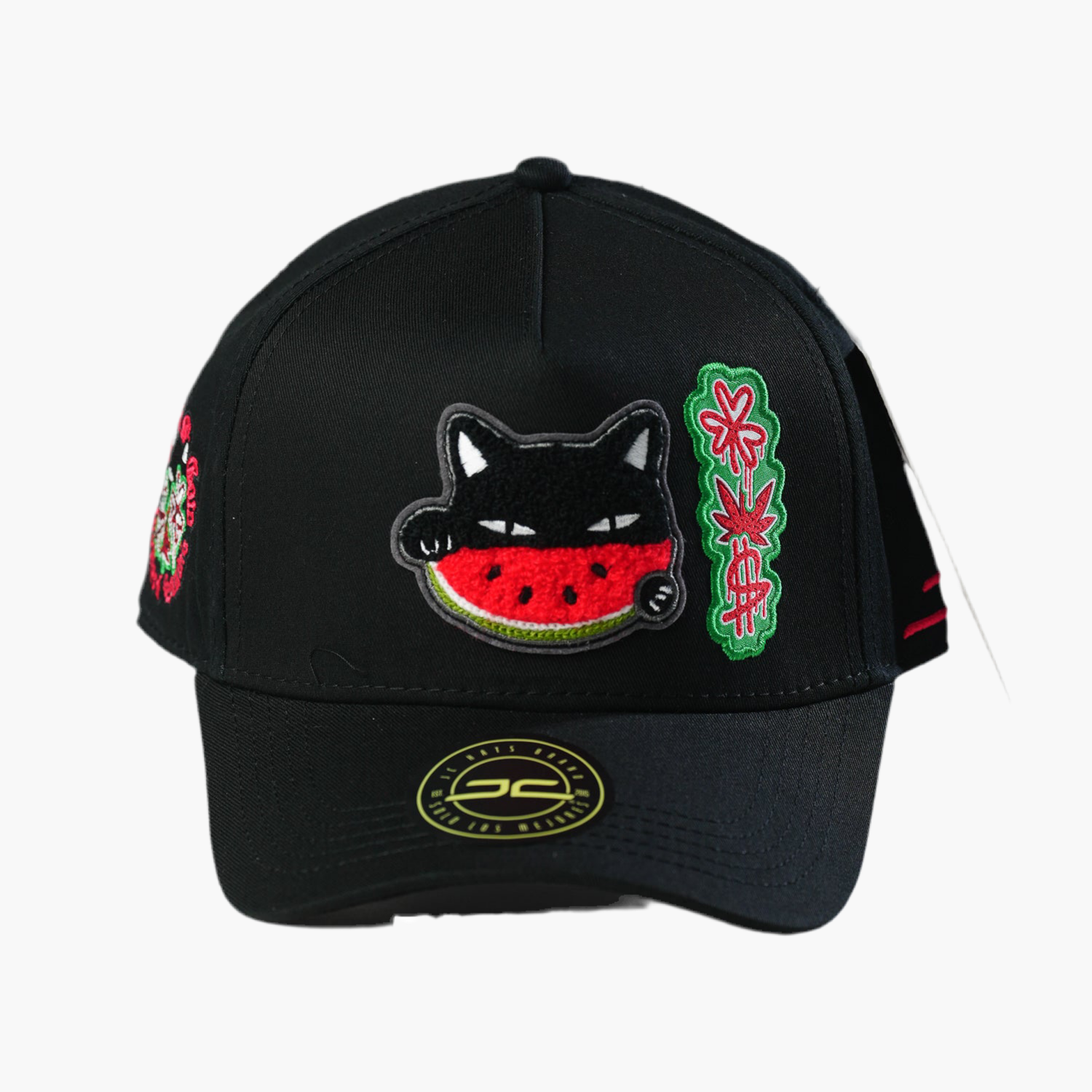 WATERMELON ON CAT BLACK