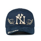 ACE HATS - NEW YORK BONES BLUE