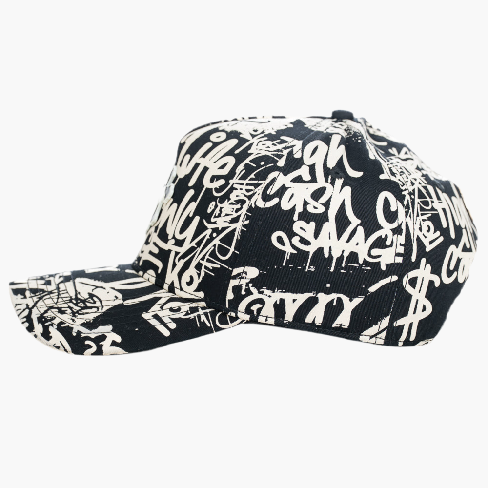 Cash Only Placa Cruces Black