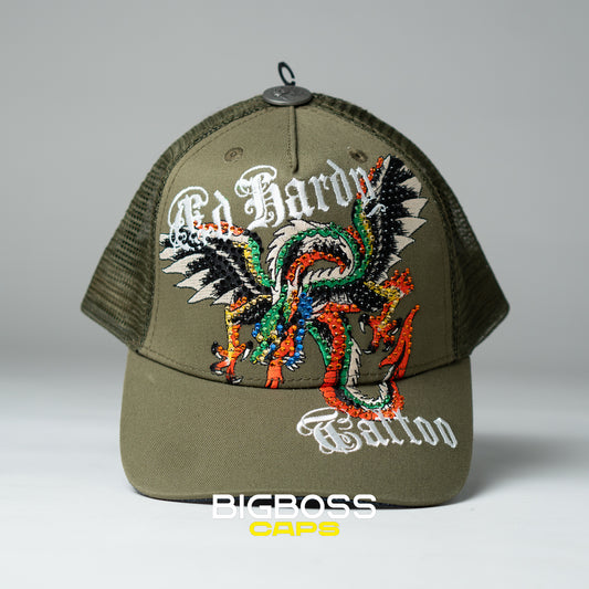 ED HARDY - DRAGON GREEN