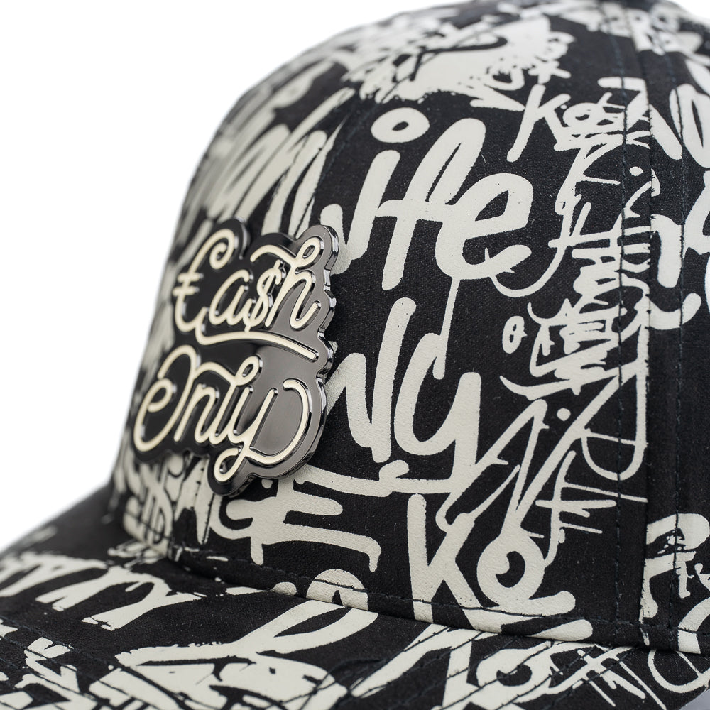 Cash Only Grafiti - Black