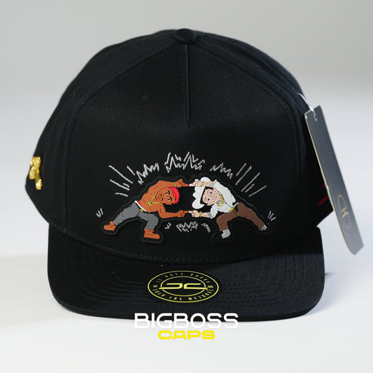 JC HATS - TUMBADO LIFE PLANA BLACK