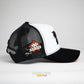 JC HATS - ROCK STAR WHITE BLACK