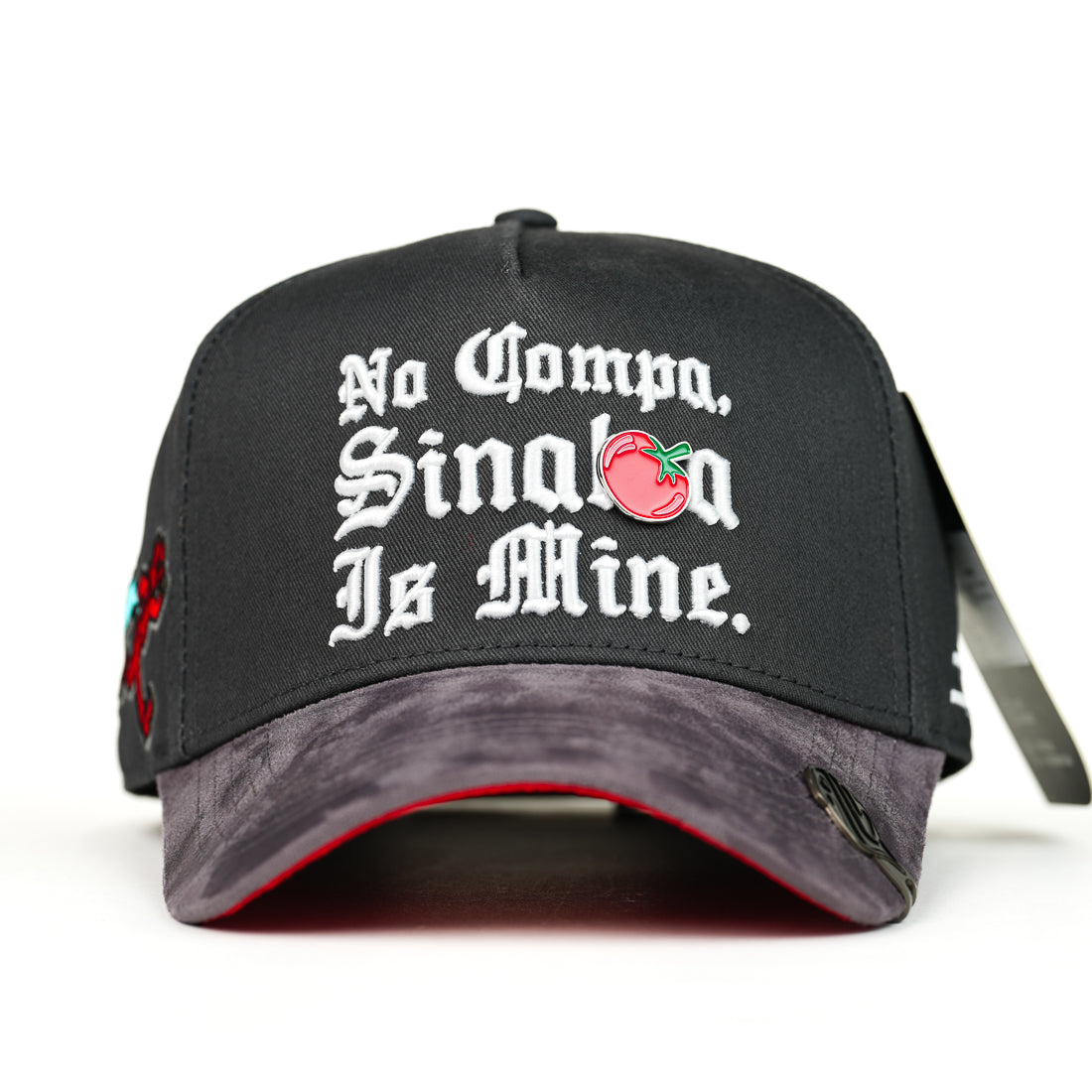 JC HATS - NO COMPA SINALOA IS MINE GRAY