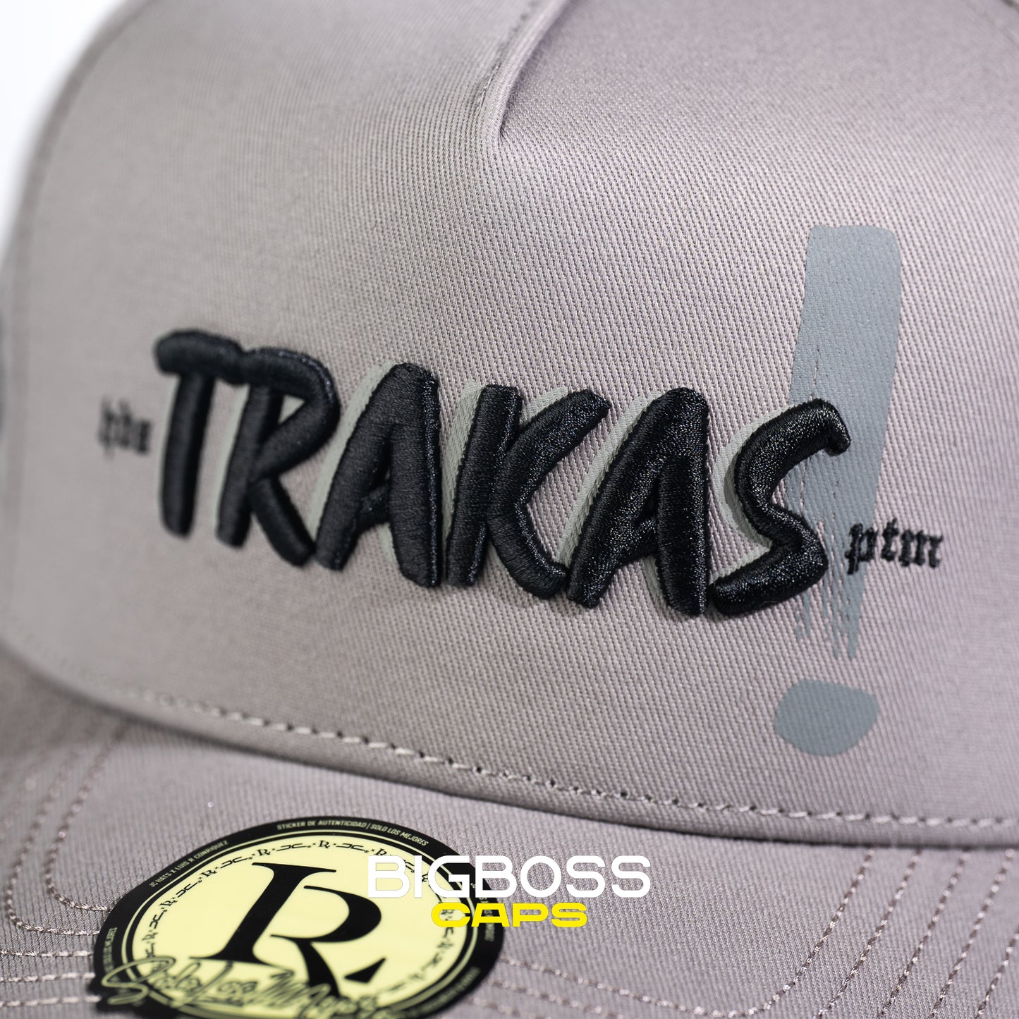 JC HATS - TRAKAS GRAY (CURVA)