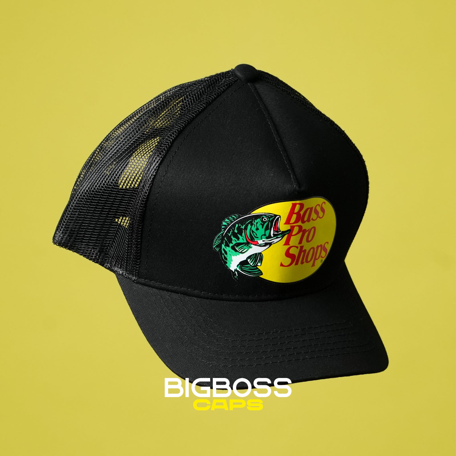 Bass Pro Shops black – Bigboss Caps